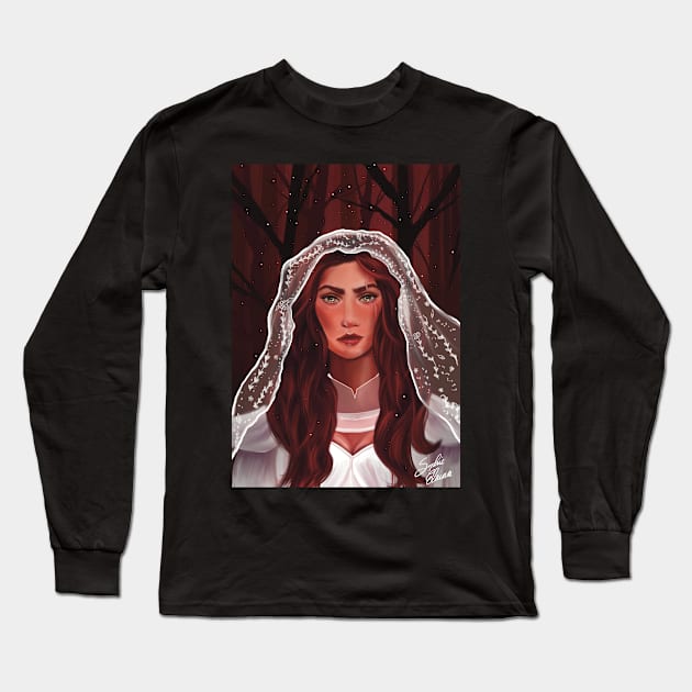 Poppy - The Maiden Long Sleeve T-Shirt by Sophie Elaina